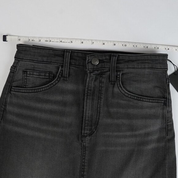 Joe's Denim Faye Skirt in Faded Black Gray Midi/Maxi - 27 - NWT - Picture 6 of 7